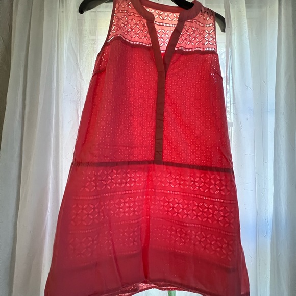 LOFT Eyelet Shift Dress - Picture 15 of 15